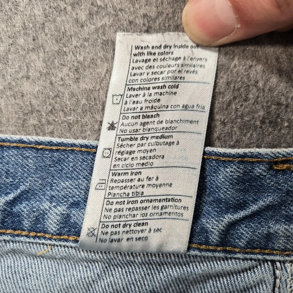 Carhartt B17 Jeans Mens 40x27 (tag 40x28) Stone Wash Blue Relaxed Straight Denim - Picture 10 of 11